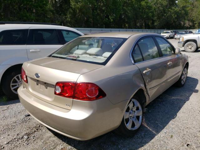 Photo 4 from auction – 2007 KIA OPTIMA LX with VIN KNAGE123575139094