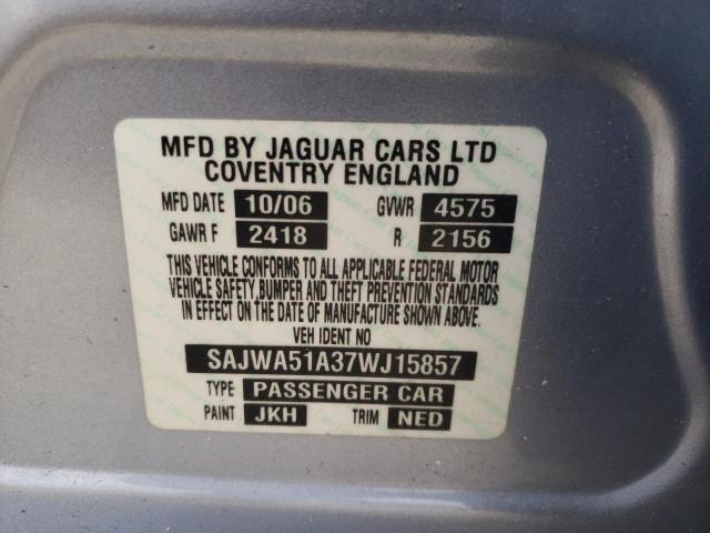 Photo 10 from auction – 2007 JAGUAR X-TYPE 3.0 with VIN SAJWA51A37WJ15857
