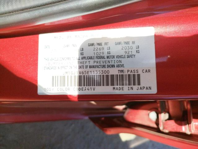 Photo 10 from auction – 2014 MAZDA 6 TOURING with VIN JM1GJ1V65E1135300