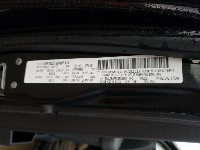 Photo 10 from auction – 2012 DODGE RAM 1500 S with VIN 3C6JD6AT7CG256082