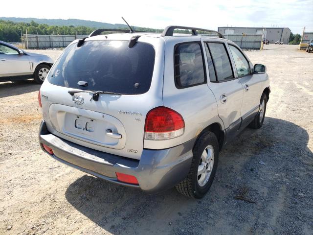 Photo 4 from auction – 2005 HYUNDAI SANTA FE with VIN KM8SC73D25U875924