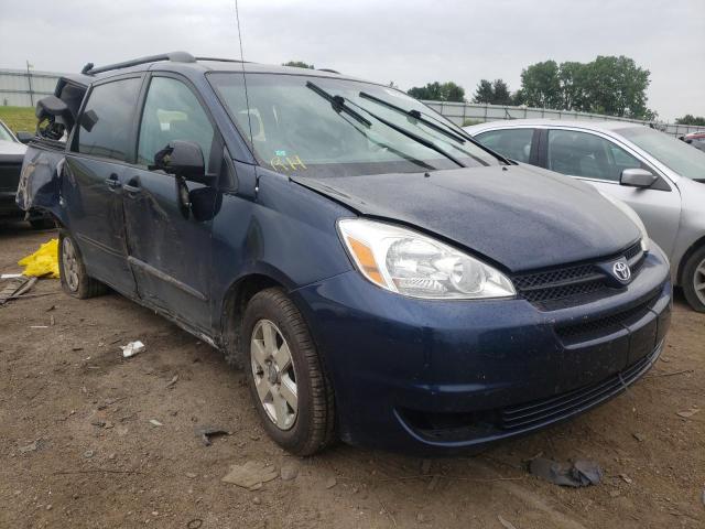 TOYOTA SIENNA CE 2004 with VIN 5TDZA23C74S040200 - Photo from auction