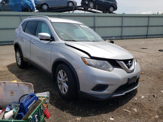 NISSAN ROGUE S 2015 with VIN KNMAT2MV5FP586286 - Photo from auction