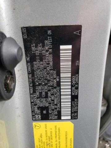 Photo 10 from auction – 2005 LEXUS RX 330 with VIN 2T2HA31U25C065492