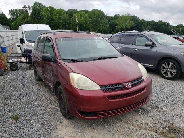 TOYOTA SIENNA CE 2004 with VIN 5TDZA23C54S139033 - Photo from auction