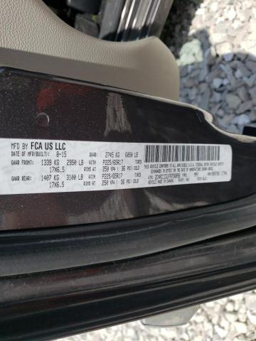 Photo 10 from auction – 2015 CHRYSLER TOWN & COU with VIN 2C4RC1CG1FR756058