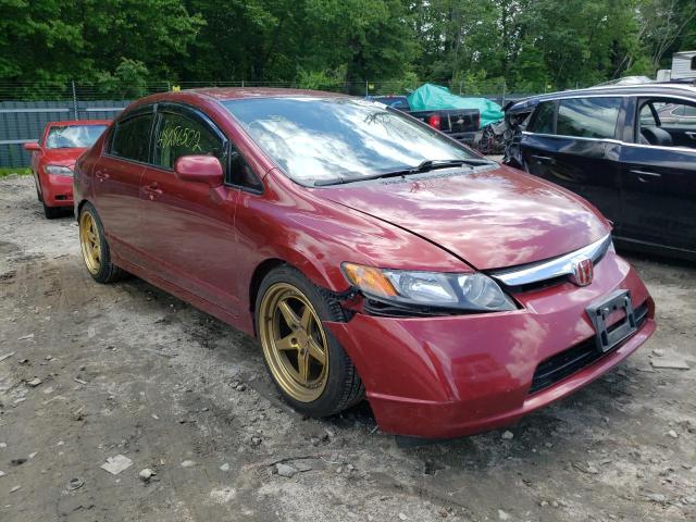 HONDA CIVIC LX 2008 with VIN 2HGFA15538H526617 - Photo from auction