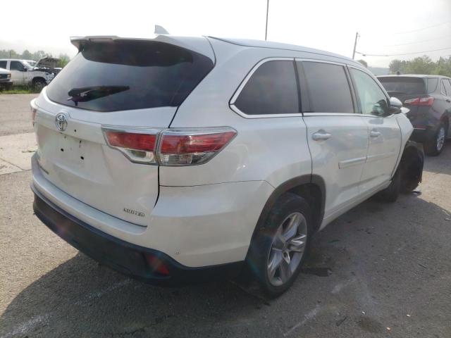 Photo 4 from auction – 2014 TOYOTA HIGHLANDER with VIN 5TDYKRFH9ES005958