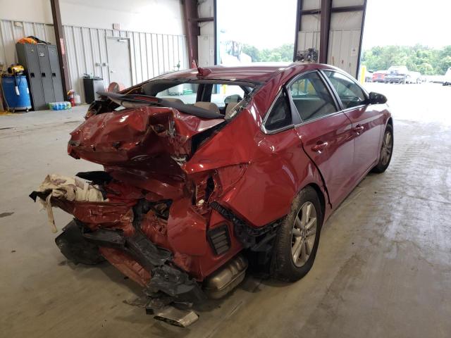 Photo 4 from auction – 2017 HYUNDAI SONATA SE with VIN 5NPE24AF2HH562829