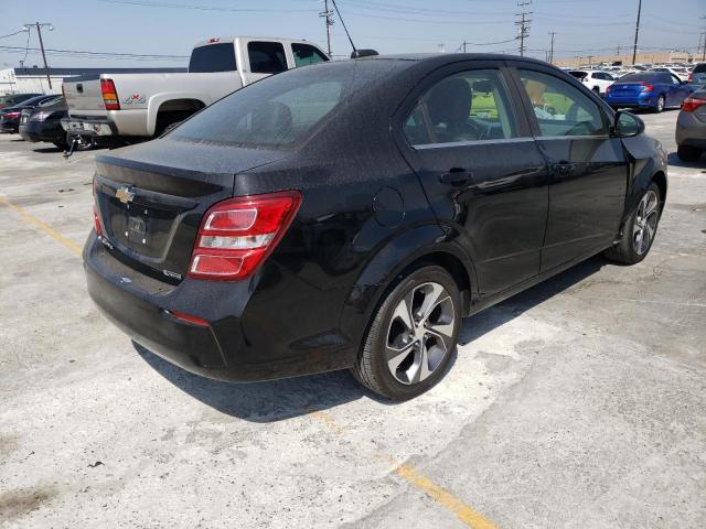 Photo 4 from auction – 2020 CHEVROLET SONIC PREM with VIN 1G1JF5SB6L4114122