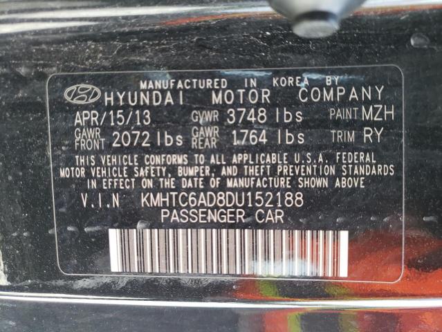 Photo 10 from auction – 2013 HYUNDAI VELOSTER with VIN KMHTC6AD8DU152188