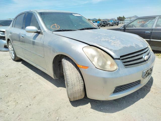 INFINITI G35 2005 with VIN JNKCV51E75M221275 - Photo from auction