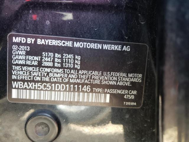 Photo 10 from auction – 2013 BMW 528 XI with VIN WBAXH5C51DD111146