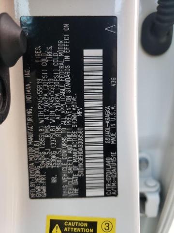 Zdjęcie 10 z aukcji – 2010 TOYOTA HIGHLANDER z VIN 5TDYK3EH0AS008580