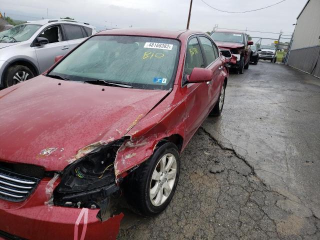 Photo 9 from auction – 2007 KIA OPTIMA LX with VIN KNAGE123675159497