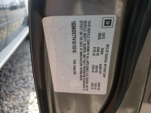 Photo 10 from auction – 2001 CADILLAC DEVILLE with VIN 1G6KD57Y41U133184