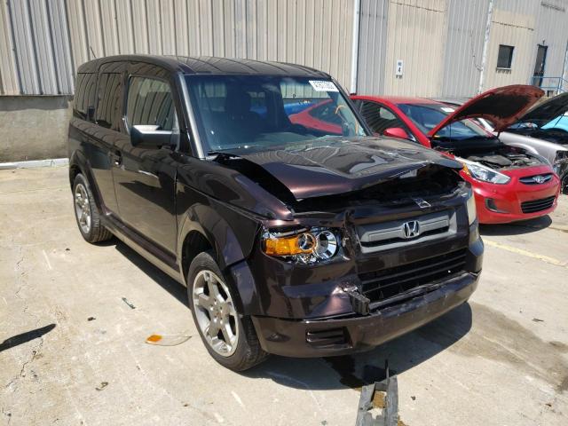 HONDA ELEMENT SC 2008 with VIN 5J6YH18938L004990 - Photo from auction