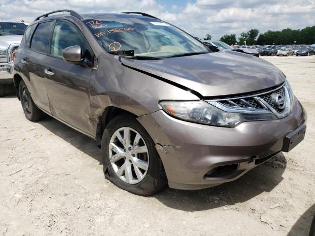 NISSAN MURANO S 2011 with VIN JN8AZ1MW6BW158720 - Photo from auction