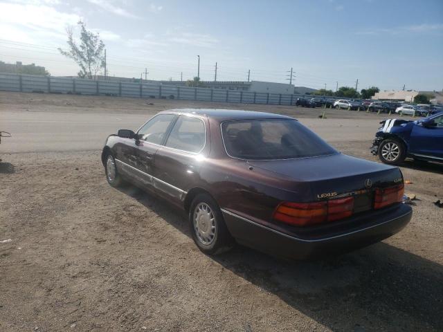 Photo 3 from auction – 1991 LEXUS LS 400 with VIN JT8UF11E0M0052801