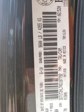 Photo 10 from auction – 2010 DODGE RAM 2500 with VIN 3D7UT2HL7AG187792