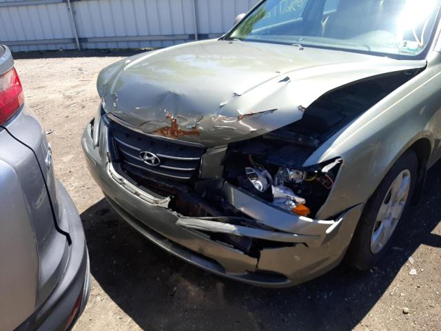 Photo 9 from auction – 2009 HYUNDAI SONATA GLS with VIN 5NPET46C19H556081