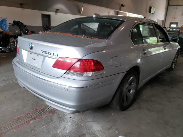 Photo 4 from auction – 2006 BMW 750 LI with VIN WBAHN83526DT39609