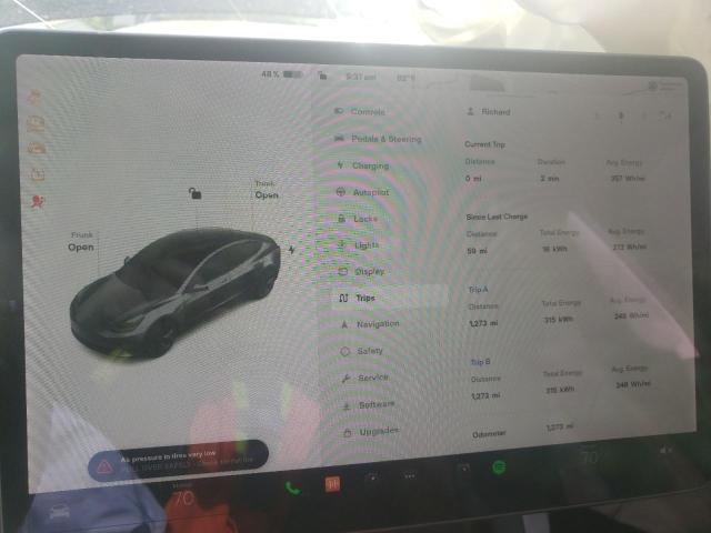 Photo 8 from auction – 2021 TESLA MODEL 3 with VIN 5YJ3E1EB7MF054904