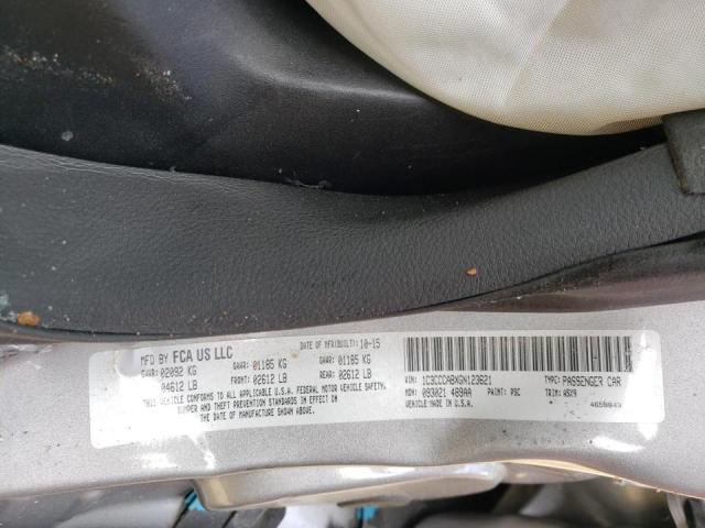 Photo 10 from auction – 2016 CHRYSLER 200 LIMITE with VIN 1C3CCCABXGN123621