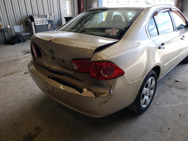 Photo 9 from auction – 2007 KIA OPTIMA LX with VIN KNAGE123475111593
