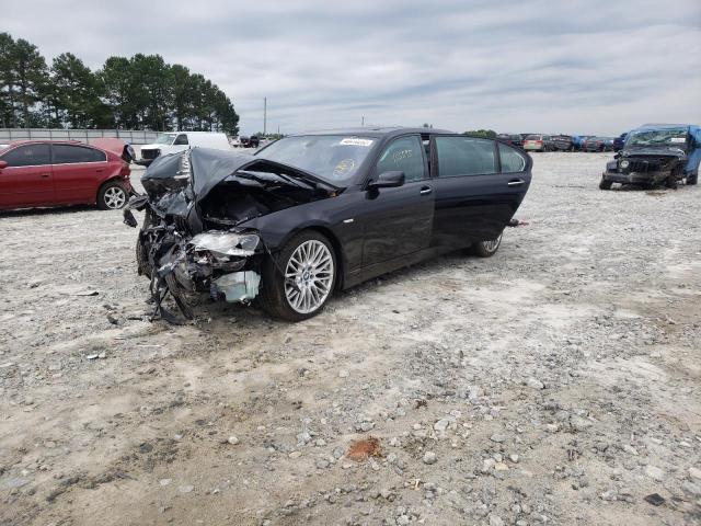 Photo 2 from auction – 2007 BMW 750 with VIN WBAHN83577DT68282