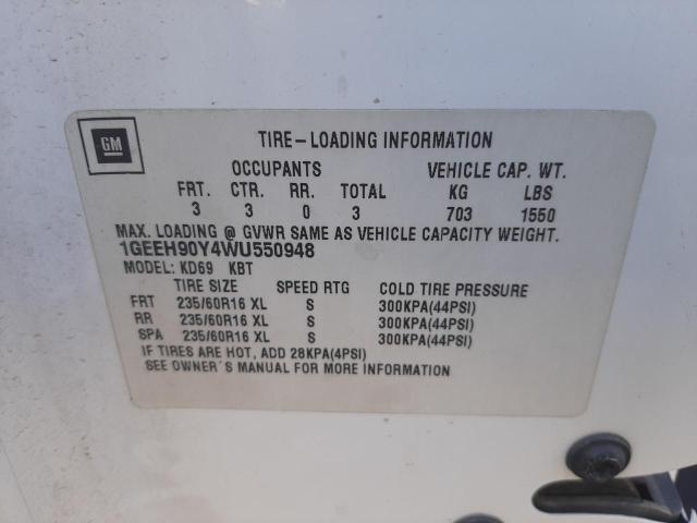 Photo 10 from auction – 1998 CADILLAC COMMERCIAL with VIN 1GEEH90Y4WU550948