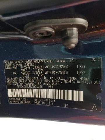 Photo 10 from auction – 2018 TOYOTA SIENNA SE with VIN 5TDXZ3DC6JS950548