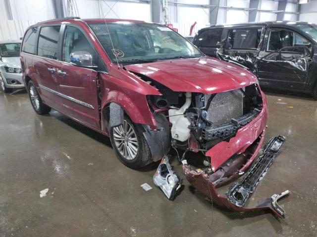 CHRYSLER TOWN & COU 2014 with VIN 2C4RC1CG1ER238529 - Photo from auction