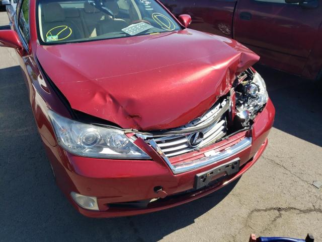 Photo 9 from auction – 2010 LEXUS ES 350 with VIN JTHBK1EG4A2405295