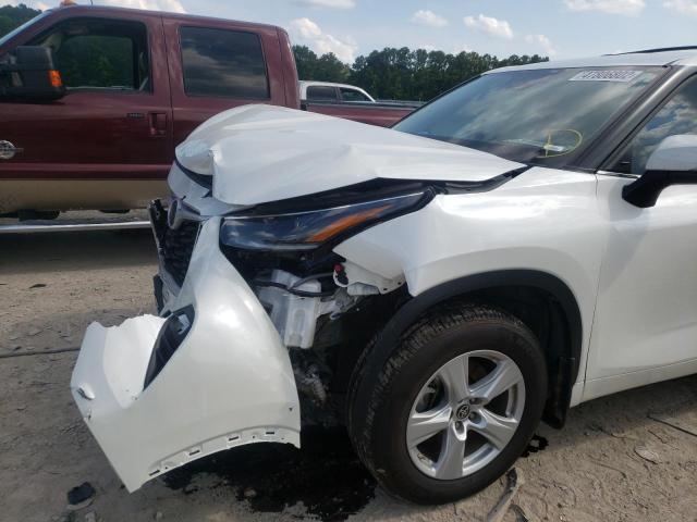 Photo 9 from auction – 2021 TOYOTA HIGHLANDER with VIN 5TDBZRBH6MS541109