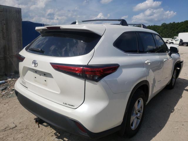 Photo 4 from auction – 2021 TOYOTA HIGHLANDER with VIN 5TDBZRBH6MS541109