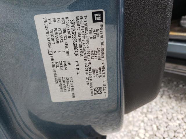 Photo 10 from auction – 2011 CHEVROLET AVALANCHE with VIN 3GNTKGE38BG387406