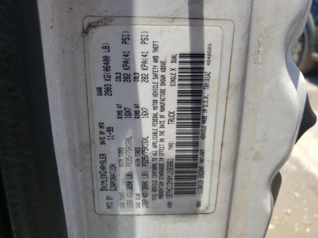 Photo 10 from auction – 2000 DODGE RAM 1500 with VIN 1B7HC13Y0YJ183861