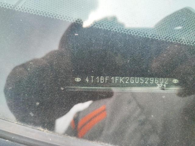 Photo 10 from auction – 2016 TOYOTA CAMRY LE with VIN 4T1BF1FK2GU529602