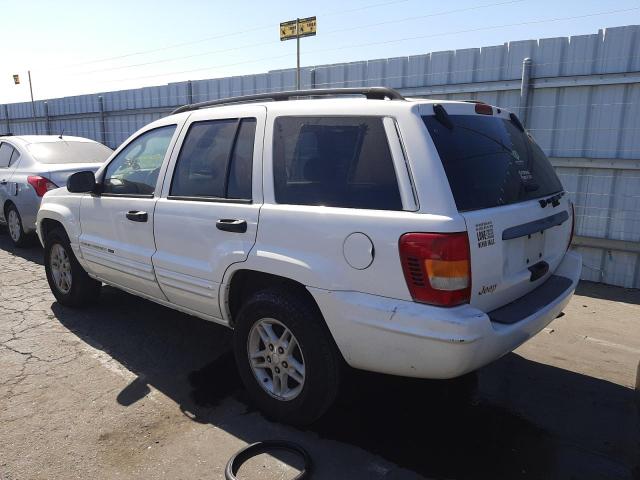 Photo 3 from auction – 2002 JEEP GRAND CHER with VIN 1J4GX48S02C255637