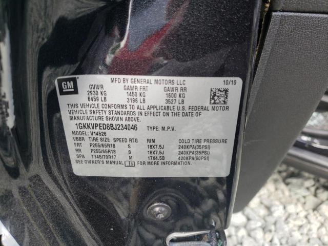 Foto 10 de la subasta – 2011 GMC ACADIA SLE con VIN 1GKKVPED8BJ234046