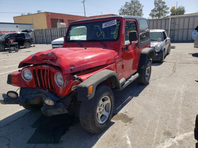 Photo 2 from auction – 2000 JEEP WRANGLER / with VIN 1J4FA49S9YP769242