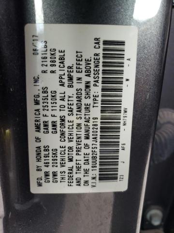 Photo 10 from auction – 2018 ACURA TLX TECH with VIN 19UUB2F57JA002819