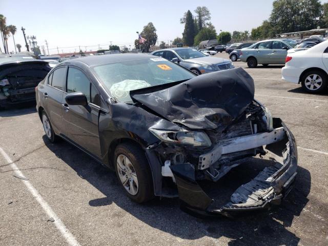 HONDA CIVIC LX 2014 with VIN 19XFB2F54EE250004 - Photo from auction