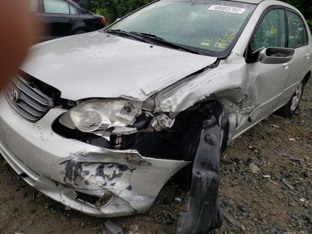 Photo 9 from auction – 2004 TOYOTA COROLLA CE with VIN 2T1BR38E74C249293