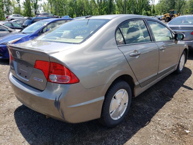 Photo 4 from auction – 2008 HONDA CIVIC HYBR with VIN JHMFA36228S028625