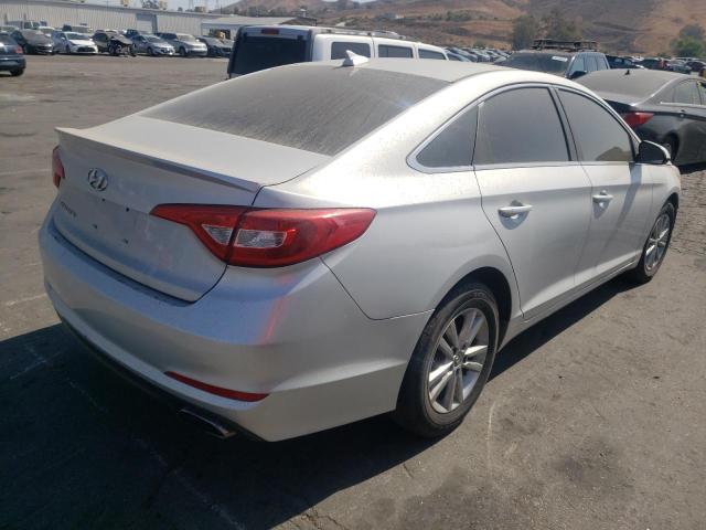 Photo 4 from auction – 2015 HYUNDAI SONATA SE with VIN 5NPE24AFXFH040320
