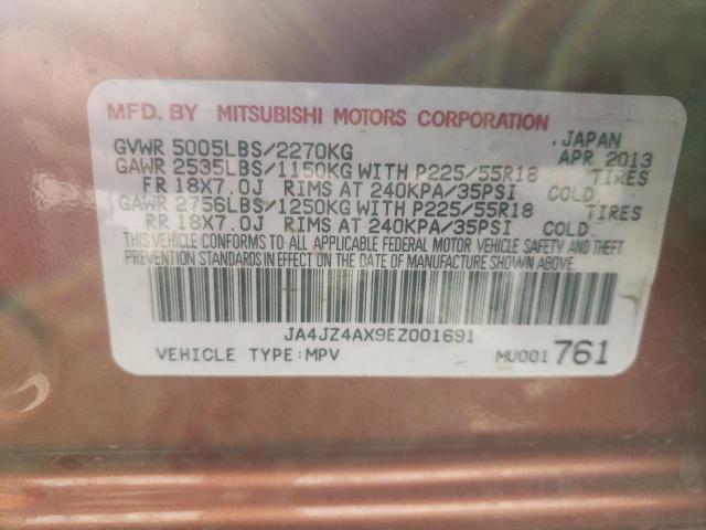 Photo 10 from auction – 2014 MITSUBISHI OUTLANDER with VIN JA4JZ4AX9EZ001691