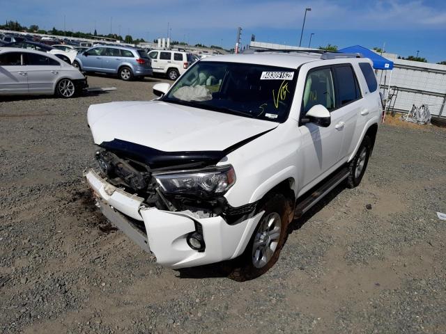Photo 2 from auction – 2017 TOYOTA 4RUNNER SR with VIN JTEBU5JR6H5454271