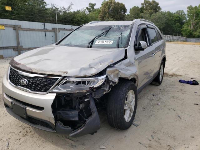 Photo 9 from auction – 2014 KIA SORENTO LX with VIN 5XYKT3A65EG449082